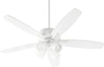 Quorum - 70525-408 - 52``Ceiling Fan - Breeze - Studio White