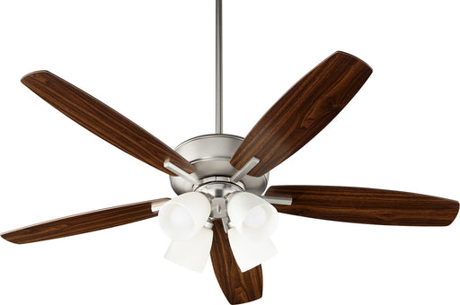 Quorum - 70525-465 - 52``Ceiling Fan - Breeze - Satin Nickel