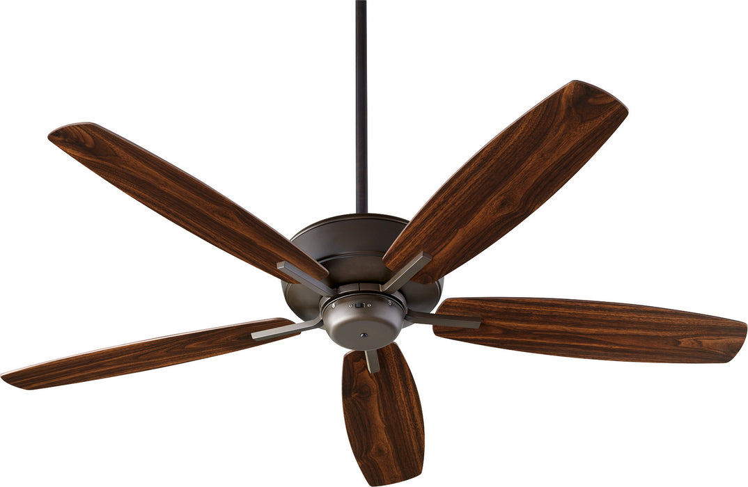 52``Ceiling Fan from the Breeze collection in Oiled Bronze finish