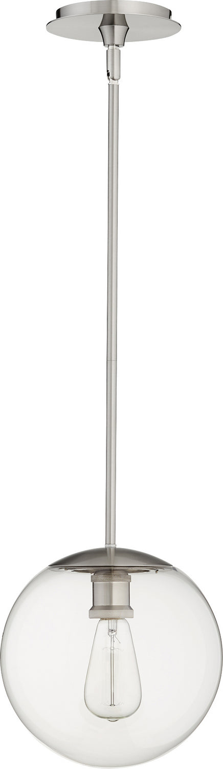 Quorum - 80-10-65 - One Light Pendant - Satin Nickel