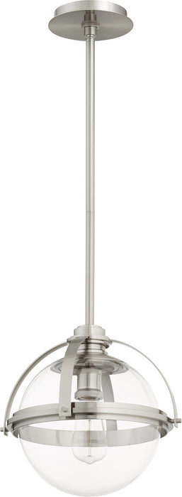 Quorum - 88-13-65 - One Light Pendant - Satin Nickel