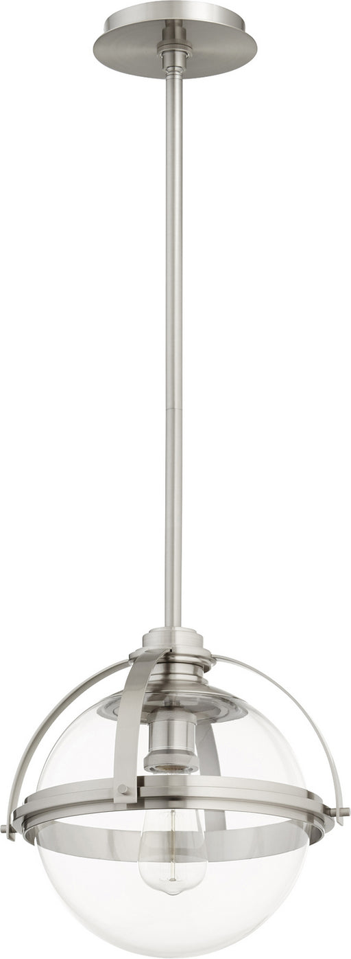 Quorum - 88-13-65 - One Light Pendant - Satin Nickel