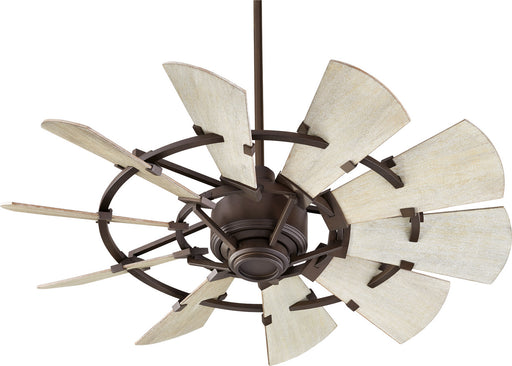 Quorum - 94410-86 - 44``Ceiling Fan - Windmill - Oiled Bronze