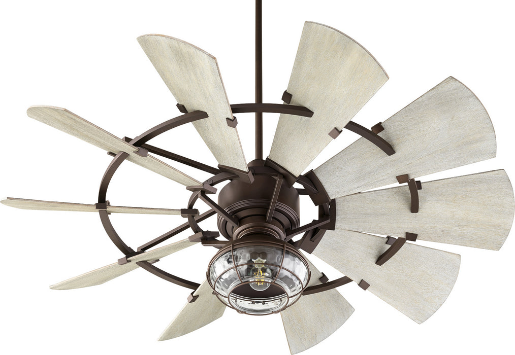 52``Ceiling Fan from the Windmill collection in Oiled Bronze finish