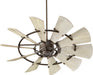Quorum - 95210-86 - 52``Ceiling Fan - Windmill - Oiled Bronze