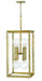 Hinkley - 3108SL - Eight Light Foyer Pendant - Tinsley - Silver Leaf