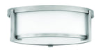 Hinkley - 3241AN - Two Light Flush Mount - Lowell - Antique Nickel