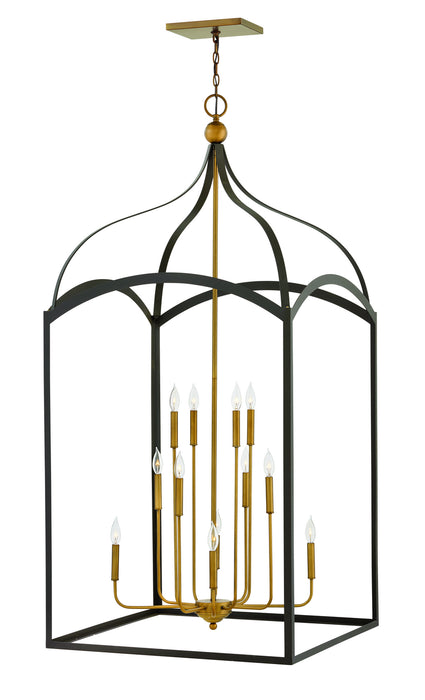 Hinkley - 3419BZ - 12 Light Chandelier - Clarendon - Bronze
