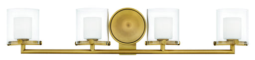 Hinkley - 5494HB - Four Light Bath - Rixon - Heritage Brass