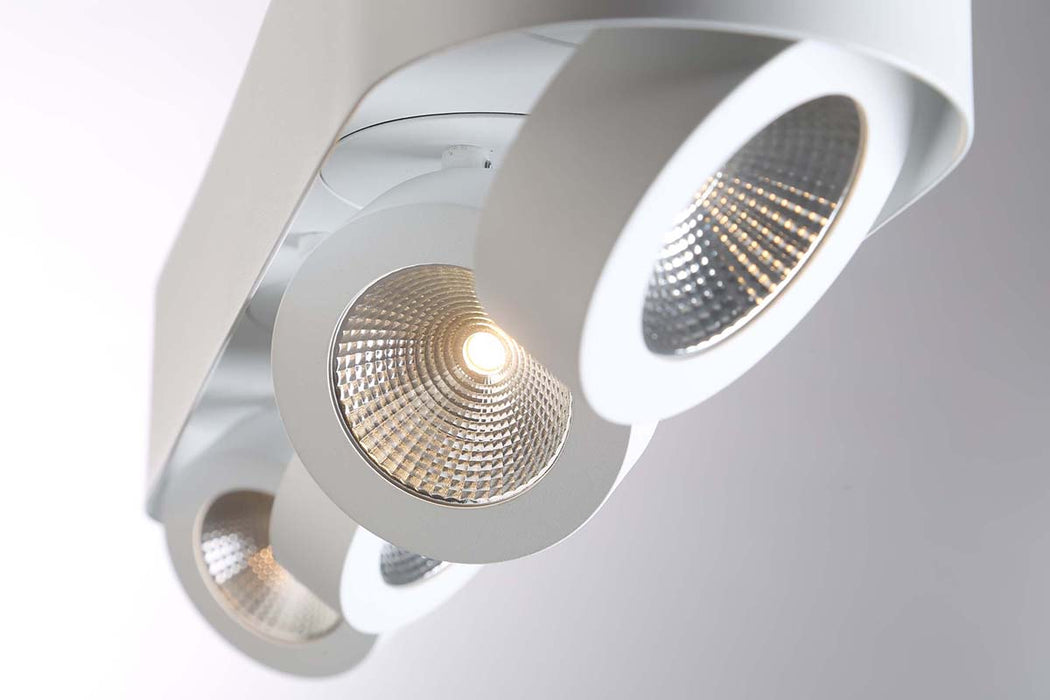 LED Flush Mount from the Nymark collection in White finish
