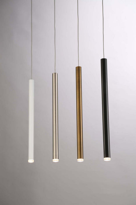 LED Pendant from the Navada collection in Satin Nickel finish