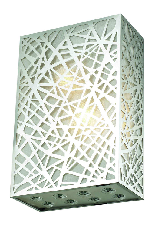 Elegant Lighting - V2078W8C/RC - Two Light Wall Sconce - Prism - Chrome