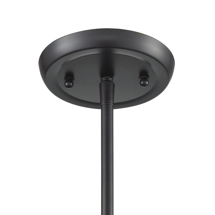 One Light Mini Pendant from the Spencer collection in Oil Rubbed Bronze finish