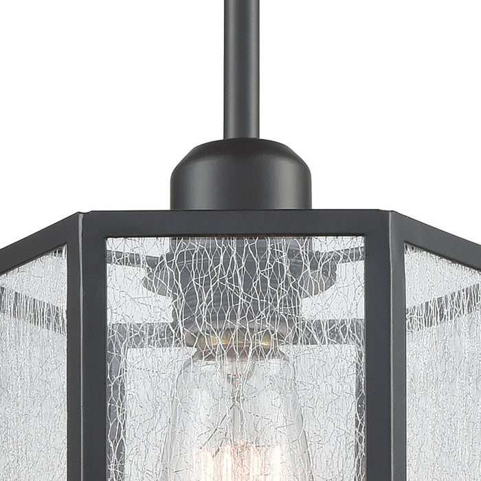 One Light Mini Pendant from the Spencer collection in Oil Rubbed Bronze finish