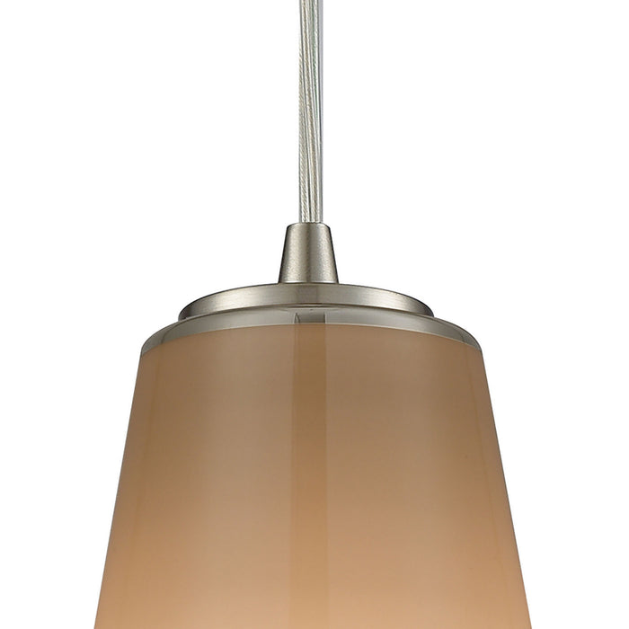 Three Light Pendant from the Connor collection in Satin Nickel finish