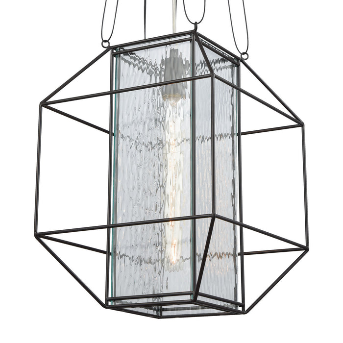 One Light Mini Pendant from the Waterbury collection in Oil Rubbed Bronze finish