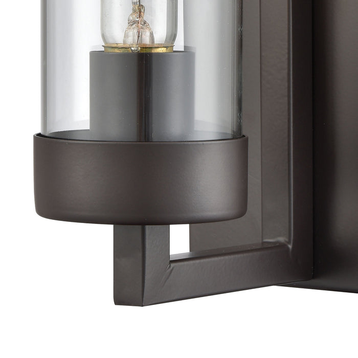 One Light Wall Sconce from the Holbrook collection in Oil Rubbed Bronze finish