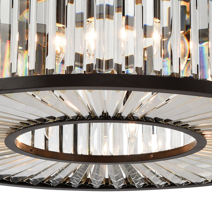 11 Light Chandelier from the Palacial collection in Oil Rubbed Bronze finish