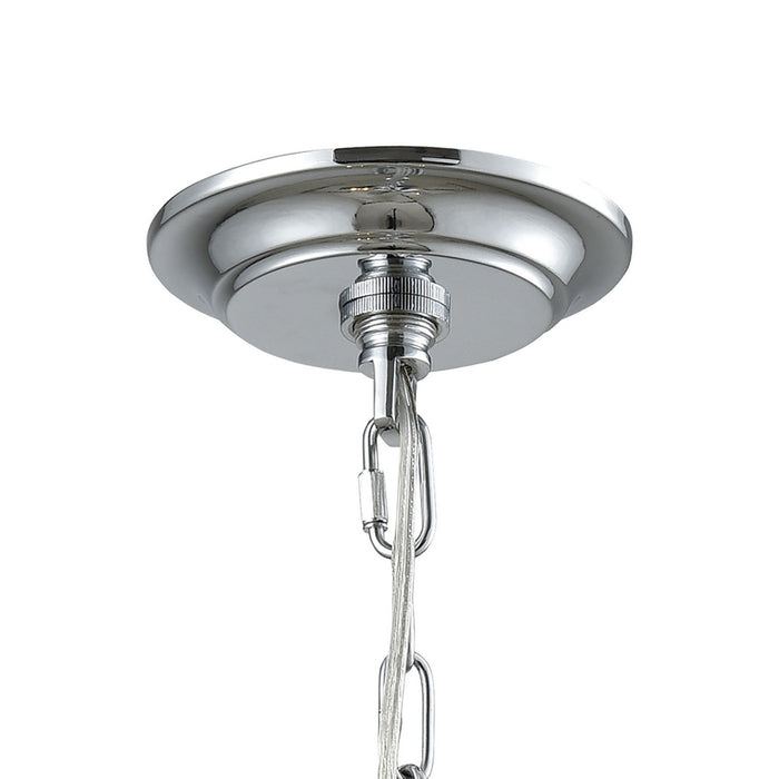 One Light Pendant from the Anguluxe collection in Polished Chrome finish