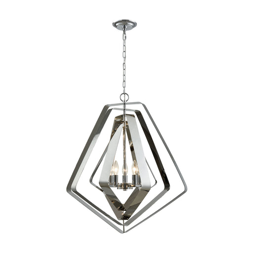 ELK Home - 33172/5 - Five Light Chandelier - Anguluxe - Polished Chrome