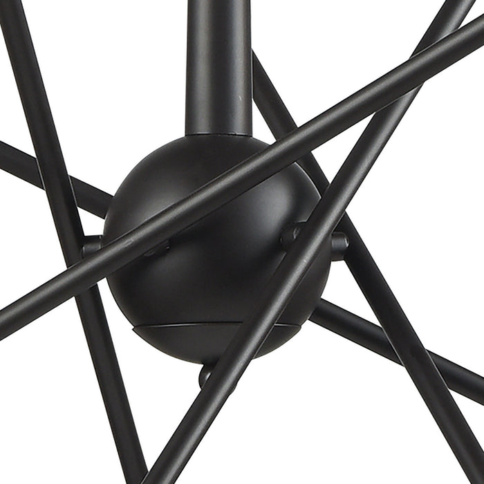 Ten Light Chandelier from the Delphine collection in Oil Rubbed Bronze finish