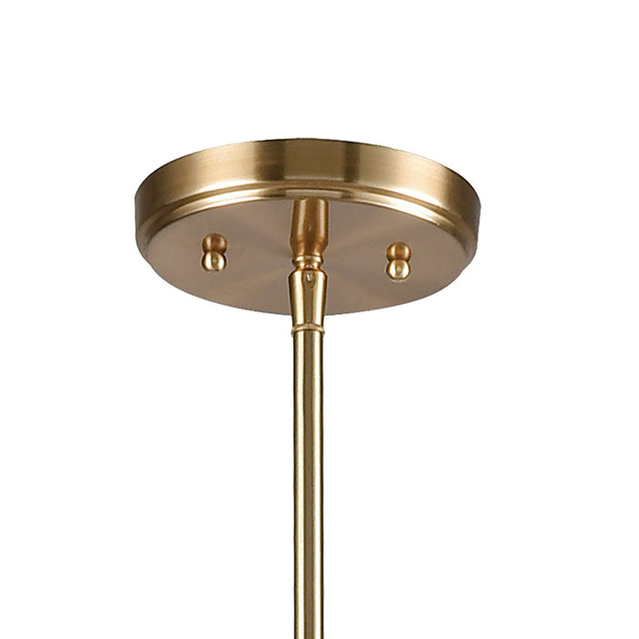 14 Light Chandelier from the Delphine collection in Satin Brass finish