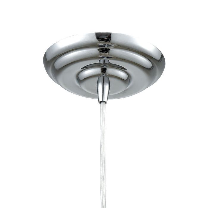 One Light Mini Pendant from the Dubois collection in Polished Chrome finish