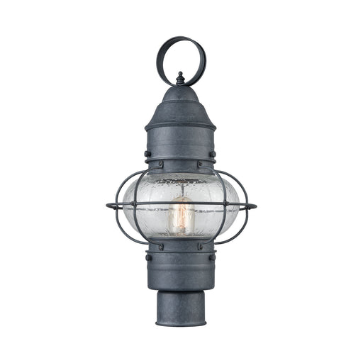 ELK Home - 57172/1 - One Light Outdoor Post Lantern - Onion - Aged Zinc