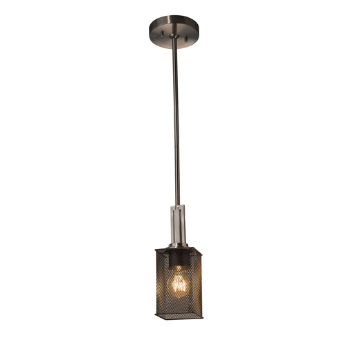 Justice Designs - MSH-8445-15-NCKL - One Light Pendant - Wire Mesh™ - Brushed Nickel