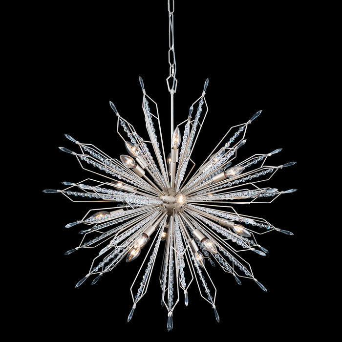 16 Light Pendant from the Orbital collection in Gold Dust finish