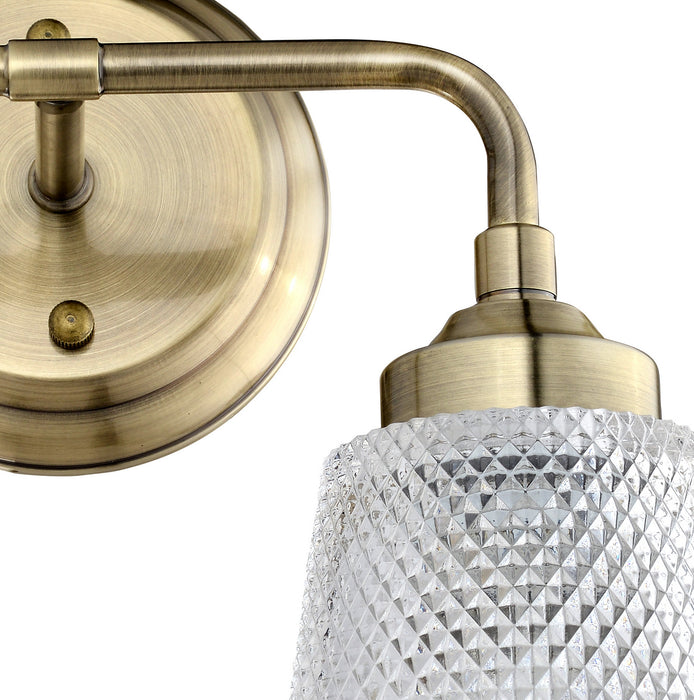 Three Light Bath from the Westport collection in Antique Brass finish