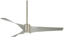 Minka Aire - F832L-BN/SL - 60``Ceiling Fan - Triple - Brushed Nickel W/ Silver