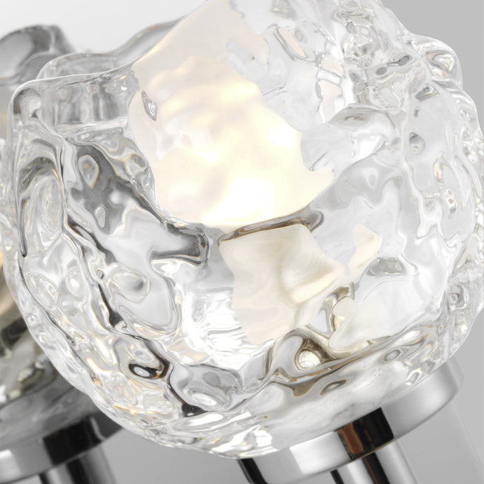 One Light Wall Sconce from the Feiss - Arielle collection in Chrome finish