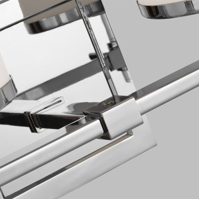 Two Light Vanity from the Winter Park collection in Chrome finish