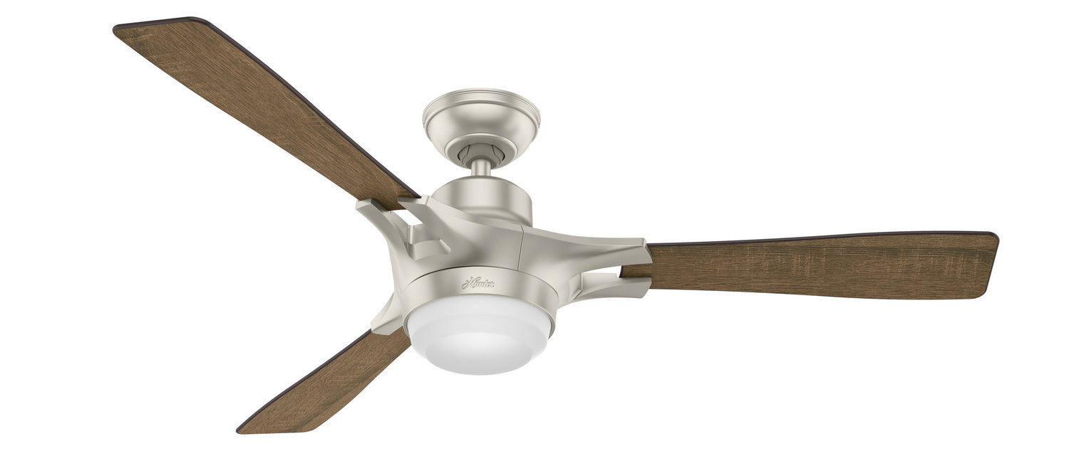 Hunter 54" Signal Ceiling Fan with LED Light Kit and Handheld Integrated Control System