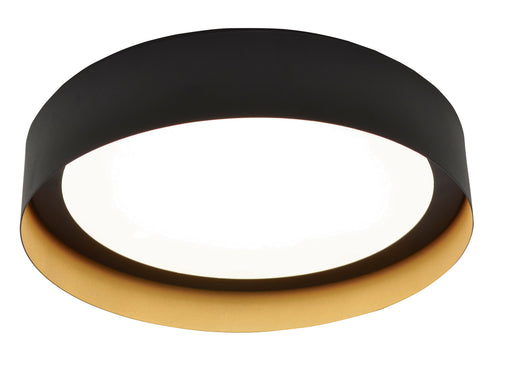 AFX Lighting - RVF162600L30D1BKGD - LED Flush Mount - Reveal - Black & Gold
