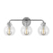 Generation Lighting - VS24403CH - Three Light Vanity - Clara - Chrome
