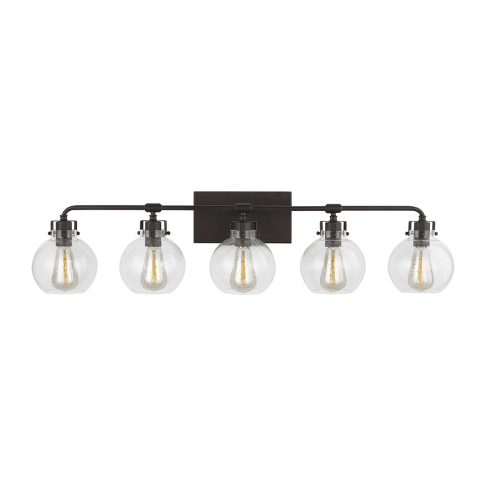 Generation Lighting - VS24405ORB - Five Light Vanity - Clara - Oil Rubbed Bronze