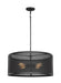 Generation Lighting - 6528504-12 - Four Light Pendant - Gereon - Black
