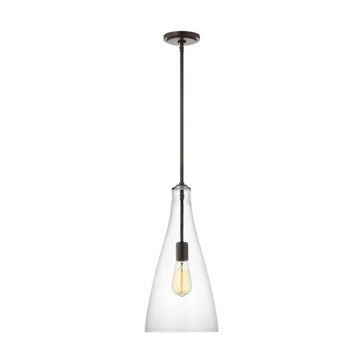 Generation Lighting - 6537001-710 - One Light Pendant - Arilda - Bronze