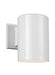 Generation Lighting - 8313897S-15 - LED Outdoor Wall Lantern - Outdoor Cylinders - White