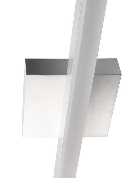 LED Wall Sconce from the Ava Led Sconce 24 collection in Brushed Aluminum finish