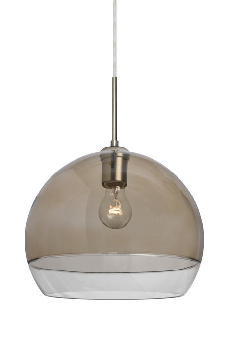 Besa - 1JC-ALLY12SM-SN - One Light Pendant - Ally - Satin Nickel