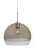 Besa - 1JC-ALLY12SM-SN - One Light Pendant - Ally - Satin Nickel