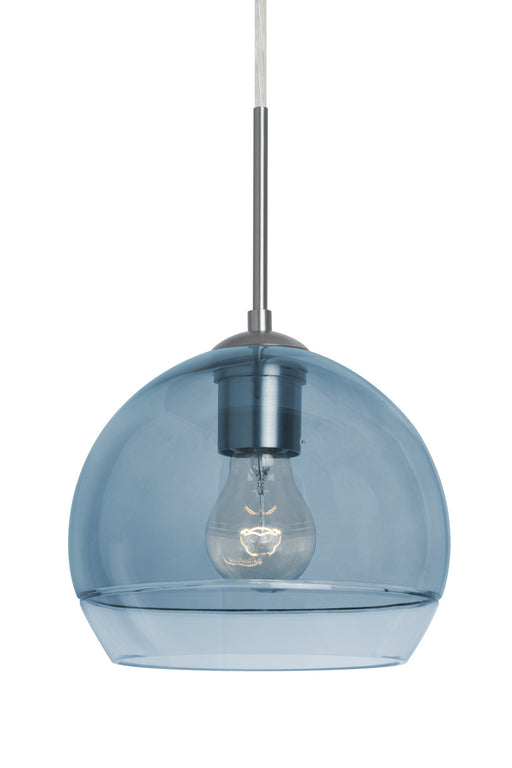 Besa - 1JC-ALLY8BL-SN - One Light Pendant - Ally - Satin Nickel