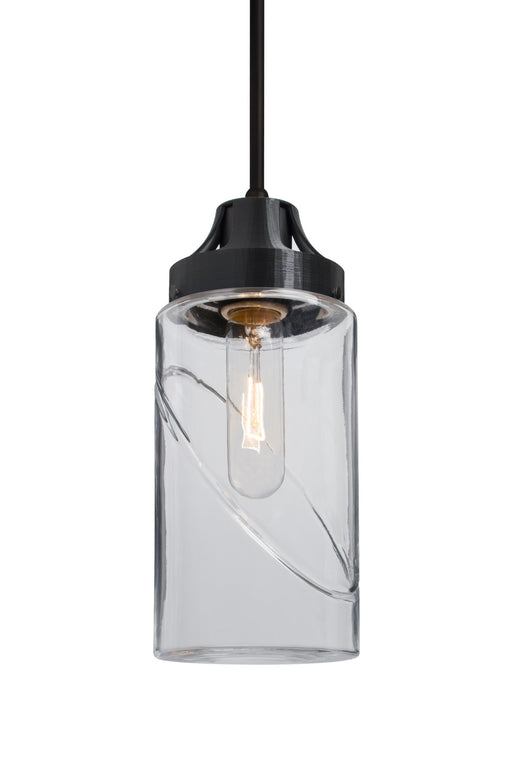 Besa - 1JC-BLINKCL-BK - One Light Pendant - Blink - Black