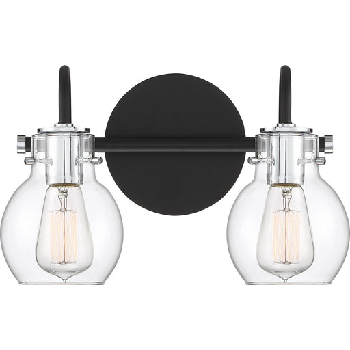 Quoizel - ANW8602EK - Two Light Bath Fixture - Andrews - Earth Black
