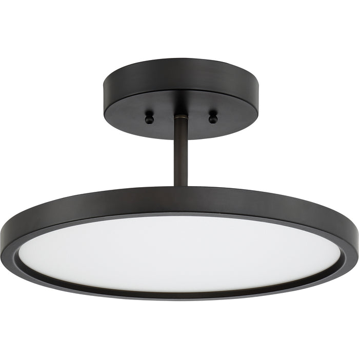 Semi Flush Mount from the Beltway collection in Oil Rubbed Bronze finish