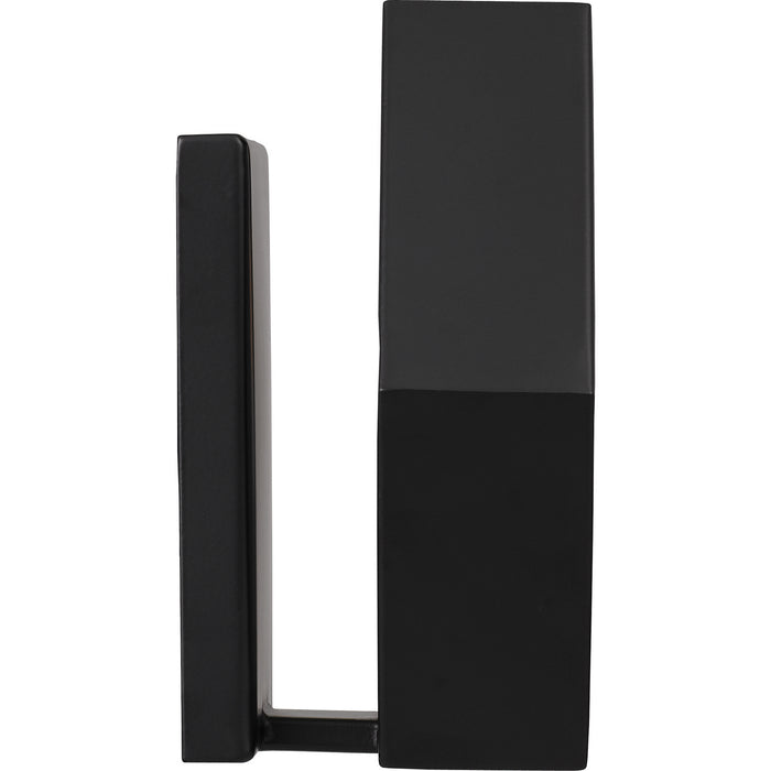 One Light Wall Sconce from the Bismarck collection in Earth Black finish