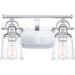 Quoizel - GRT8602C - Two Light Bath Fixture - Grant - Polished Chrome